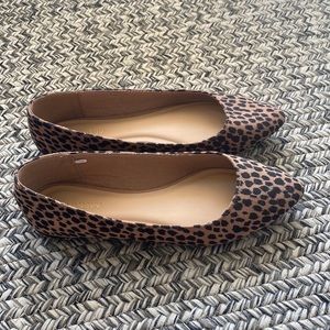 Leopard Print Flats